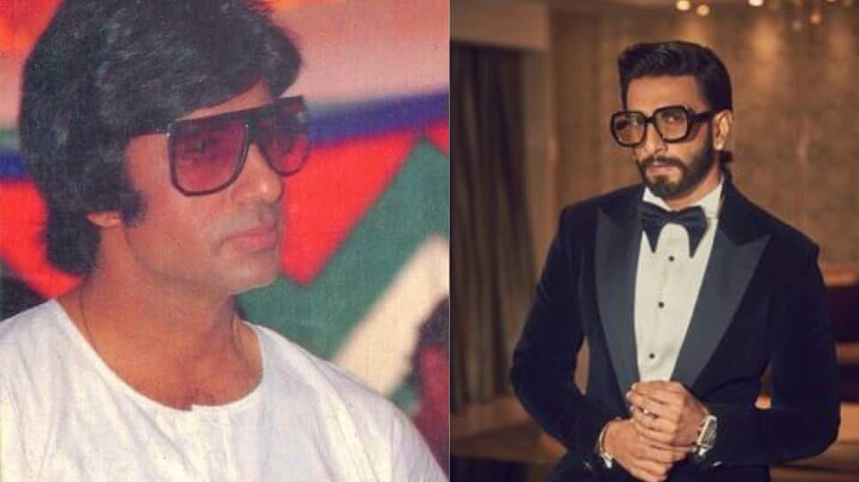 Amitabh Bachchan flaunts uber-cool shades in throwback picture, Ranveer Singh reacts