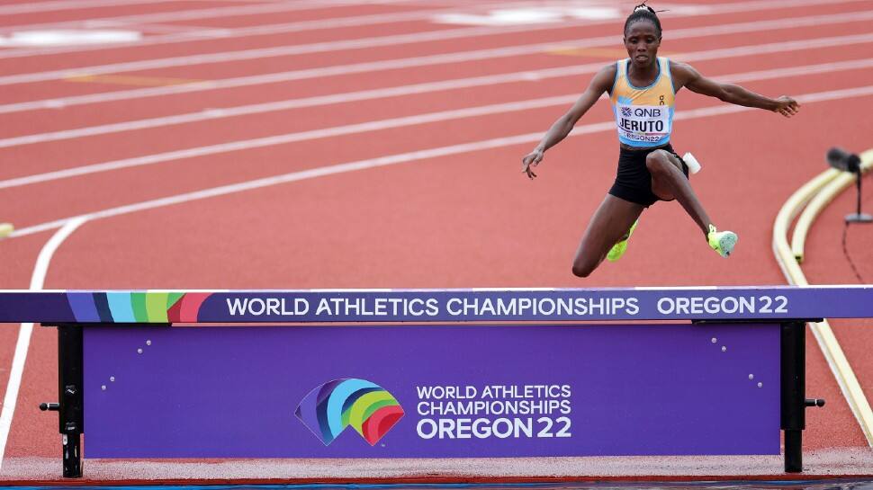 World Athletics Championships 2022: Norah Jeruto wins 3000m steeplechase with 3rd-fastest time in history, celebrates like THIS