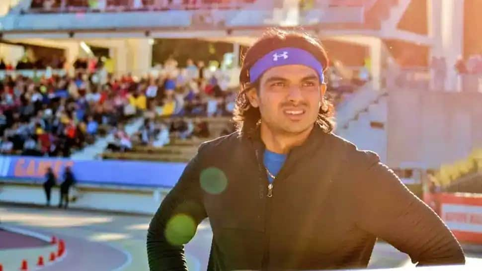 Tokyo Olympics gold medallist Neeraj Chopra smashed his own national record with a throw of 89.94m in the Stockholm Diamond League. (Source: Twitter)