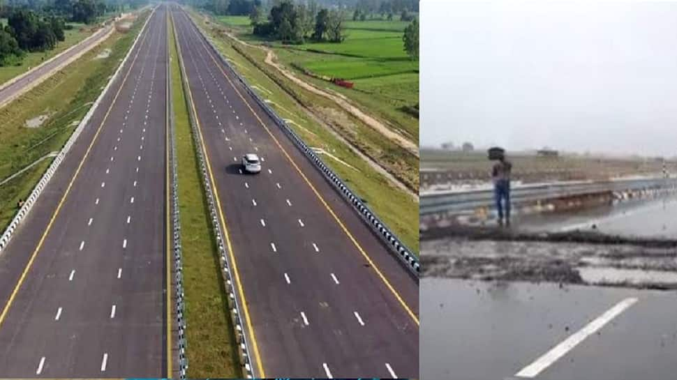 Cracks, potholes on Bundelkhand Expressway days after inauguration by PM Modi; draws criticism on Twitter