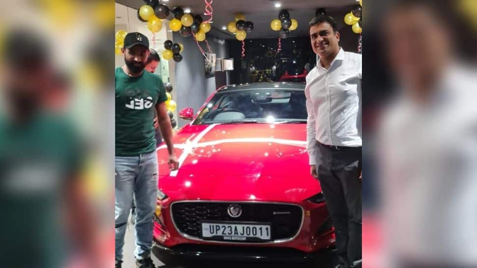 Indian cricketer Mohammad Shami buys new Jaguar F-Type sports car worth Rs 98.13 lakh