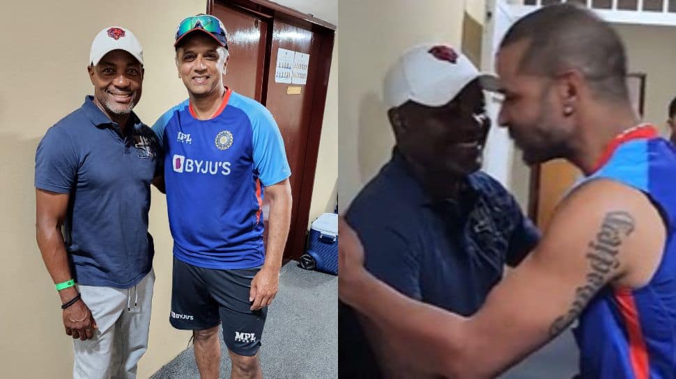 IND vs WI 1st ODI: Team India gets a SURPRISE visitor in dressing room post win - WATCH