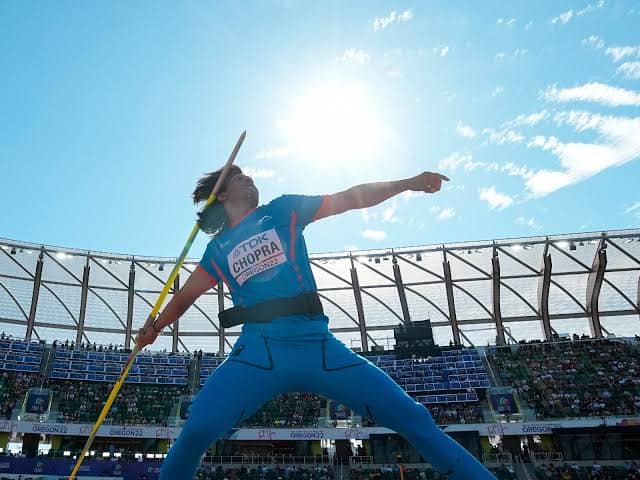 Neeraj Chopra qualifies for World Championships final with the first throw