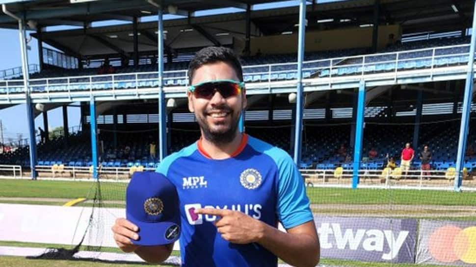 IND vs WI 2nd ODI: Avesh Khan makes One-Day debut for India, check his stats HERE