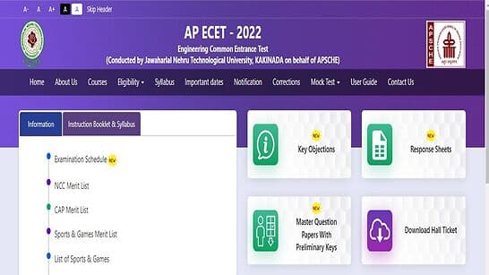 AP ECET 2022 answer key RELEASED at cets.apsche.ap.gov.in- Check direct link here