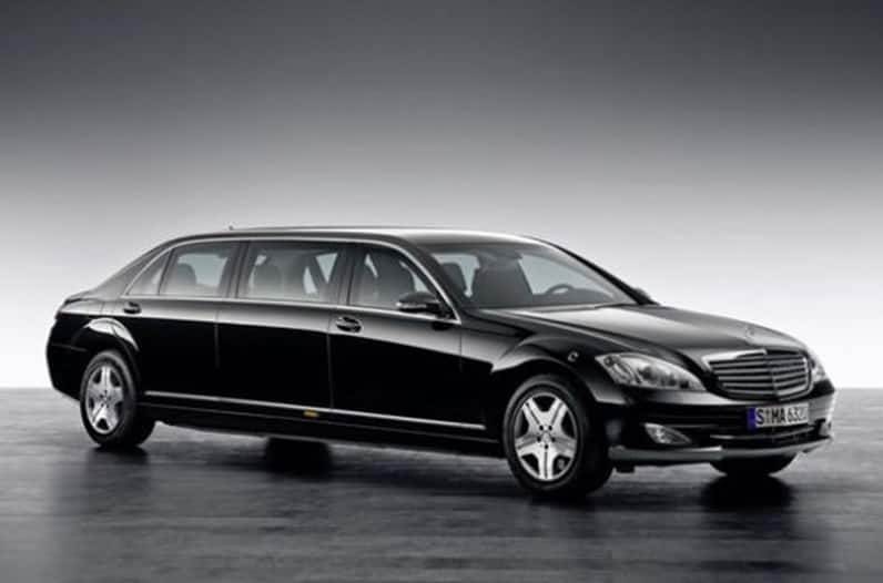 Mercedes-Benz S600 Pullman Guard for President of India