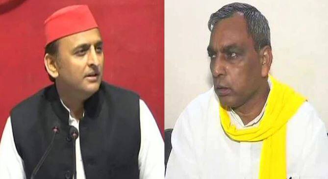 He can&#039;t even handle his own uncle, his sister-in-law, how will he.....? Om Prakash Rajbhar takes a jibe at SP chief Akhilesh Yadav