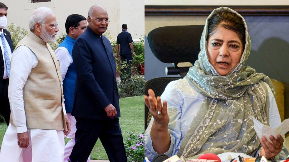 Mehbooba Mufti hits out at Ram Nath Kovind, says &#039;outgoing President fulfilled BJP&#039;s agenda...&#039; 