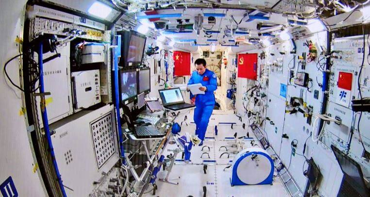 Chinese spacecraft successfully docks with space station, astronauts enter lab module 