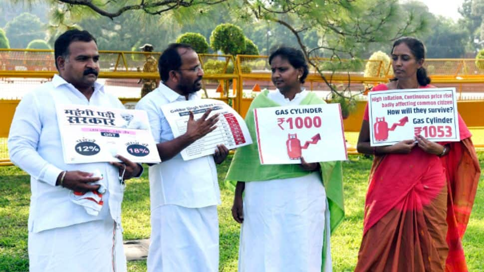 BIG jolt for Congress! 4 MPs suspended from Lok Sabha for entire Monsoon session for THIS reason