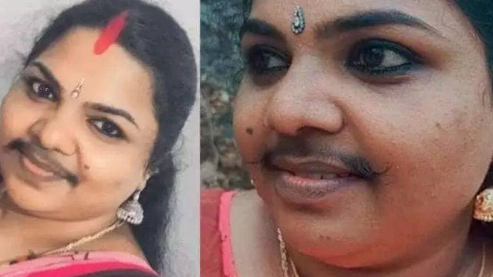 BREAKING gender &amp; beauty norms: Meet this Kerala woman who is sporting a fine moustache with pride!