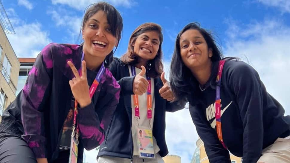 Commonwealth Games 2022: Harmanpreet Kaur’s India women cricket team land in Birmingham, WATCH grand welcome