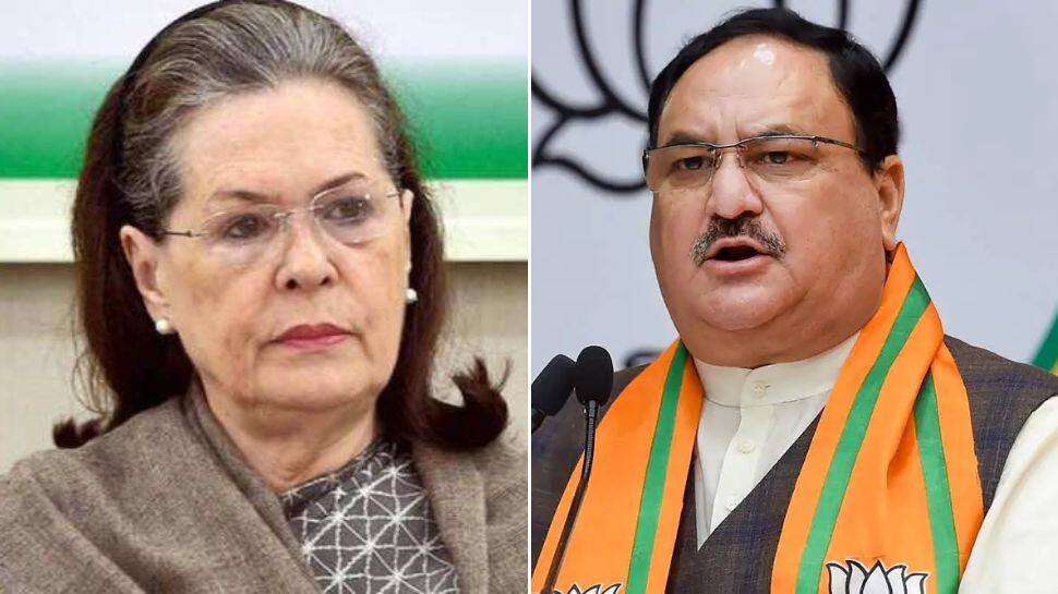 &#039;Protests aimed at protecting one Parivar&#039;: JP Nadda&#039;s dig at Sonia Gandhi as ED probes National Herald case