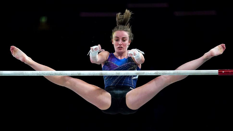Scotland's Shannon Archer practices at the Arena Birmingham ahead of the Commonwealth Games, in Birmingham. 