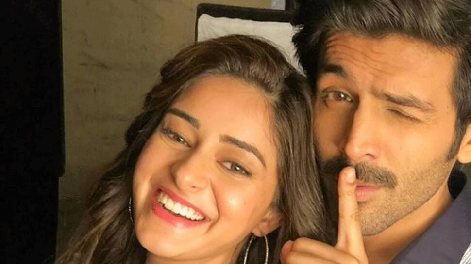 Koffee With Karan 7: Ananya Panday connects Kartik Aaryan, Karan Johar over call