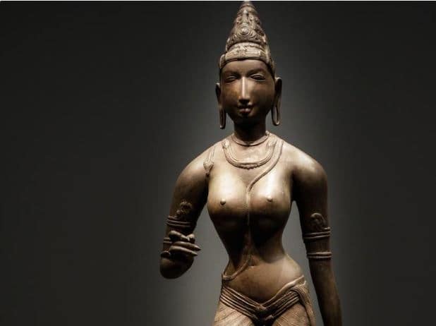 Chola queen Sembiyan Mahadevi&#039;s bronze idol, stolen from Tamil Nadu temple in 1929, found in Washington museum