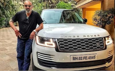 Sanjay Dutt's Range Rover