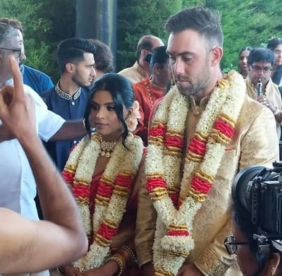Glenn Maxwell gets married to Vini Raman