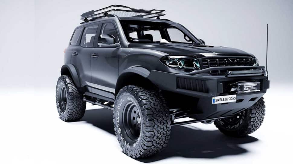 2022 Mahindra Scorpio N Digitally Modified Off roader Looks KILLER 