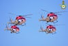 IAF Sarang helicopter acrobatics display team
