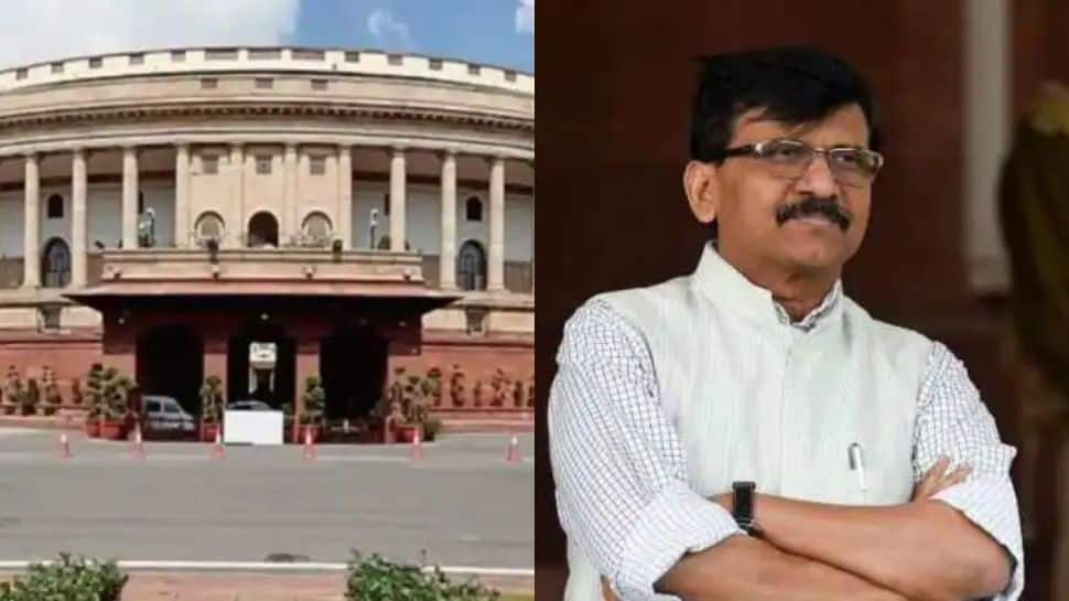 Chaos in Rajya Sabha over ED action against Sanjay Raut and price rise