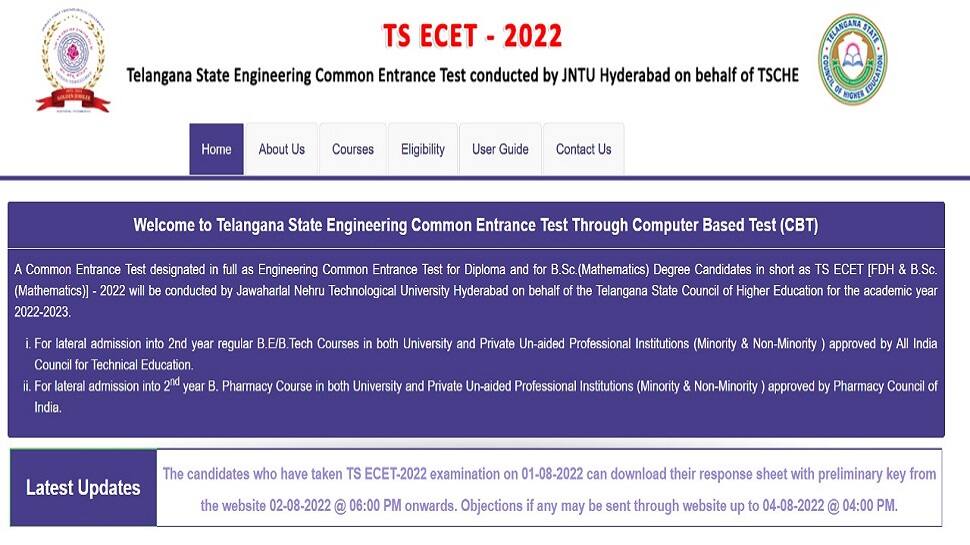 TS ECET 2022 answer key releasing TODAY at ecet.tsche.ac.in, check time and more here 