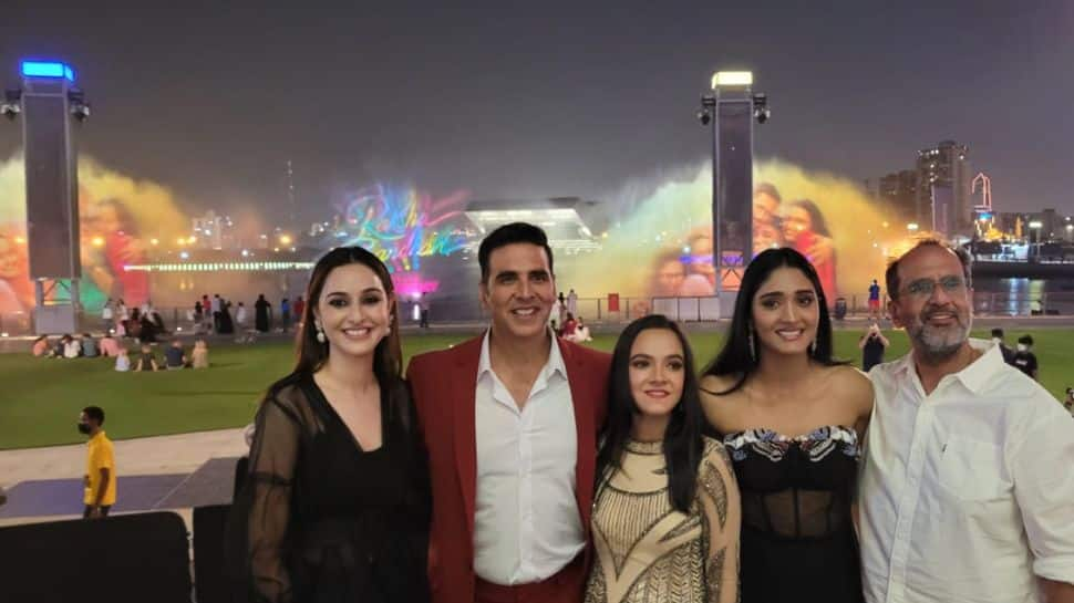  Akshay Kumar led &#039;Raksha Bandhan&#039; cast takes Dubai by storm, check out pics!