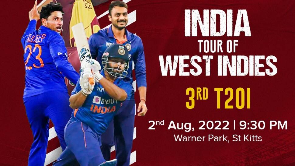 IND vs WI Dream11 Team Prediction, Fantasy Cricket Hints: Captain, Probable Playing 11s, Team News; Injury Updates For Today’s IND vs WI 3rd T20 at Warner Park in Basseterre, St Kitts, 930 PM IST, August 2