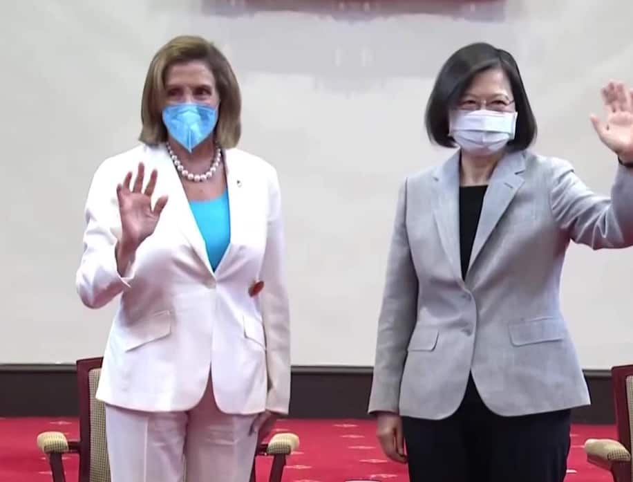 US Speaker Pelosi said America promised to stand with Taiwan