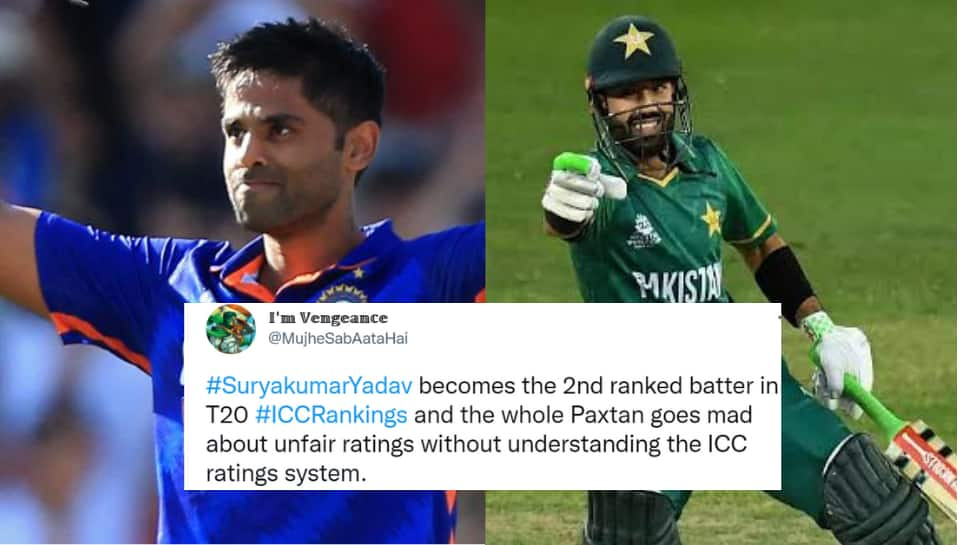 &#039;Dual Standards&#039;: Angry Pakistan fans slam ICC as Suryakumar Yadav surpasses Mohammad Rizwan in T20 rankings 