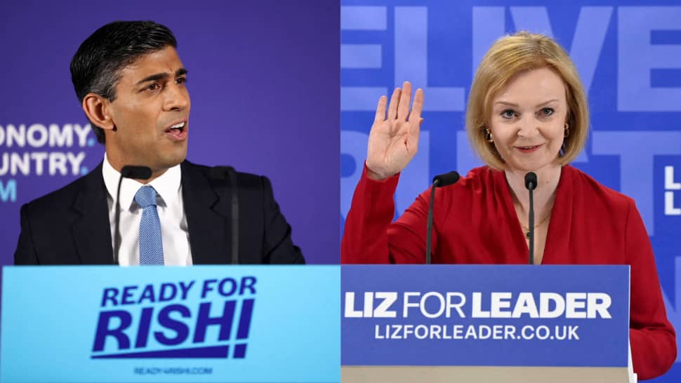 Liz Truss ahead of rival Rishi Sunak in race to replace Boris Johnson as British PM, shows new survey 