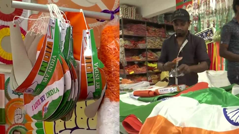 Har Ghar Tiranaga fervour: Shopper flock post offices, markets as demand for tricolour soars- See Pics