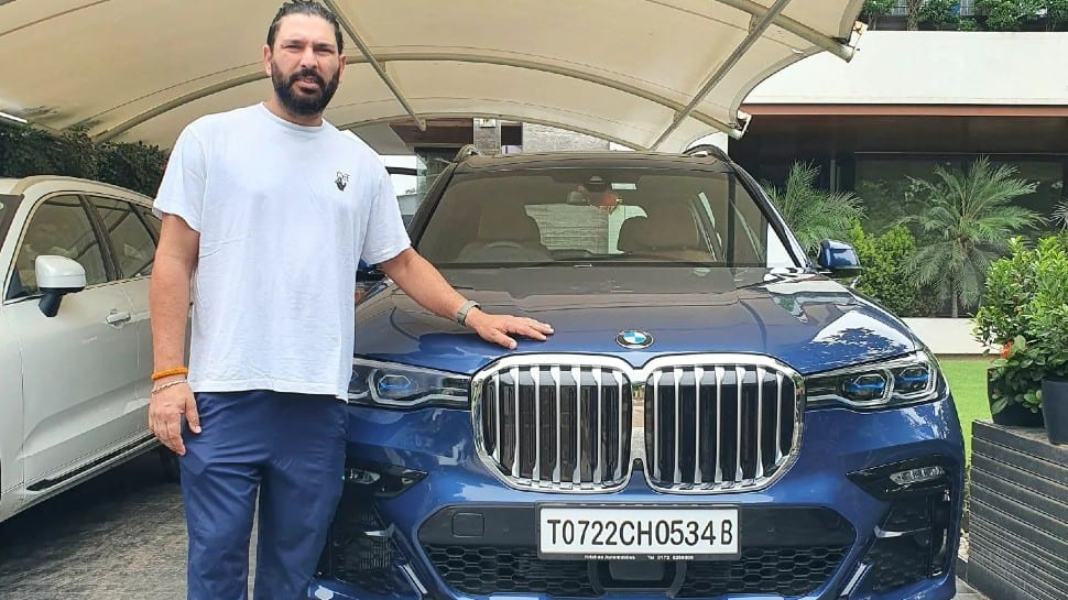 Cricketer Yuvraj Singh buys new BMW X7 luxury SUV priced at Rs 1.17 crore, check pics
