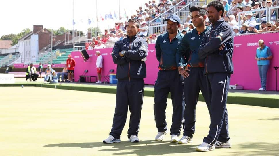 CWG 2022: India men&#039;s fours team clinch silver in Lawn Bowls in Birmingham