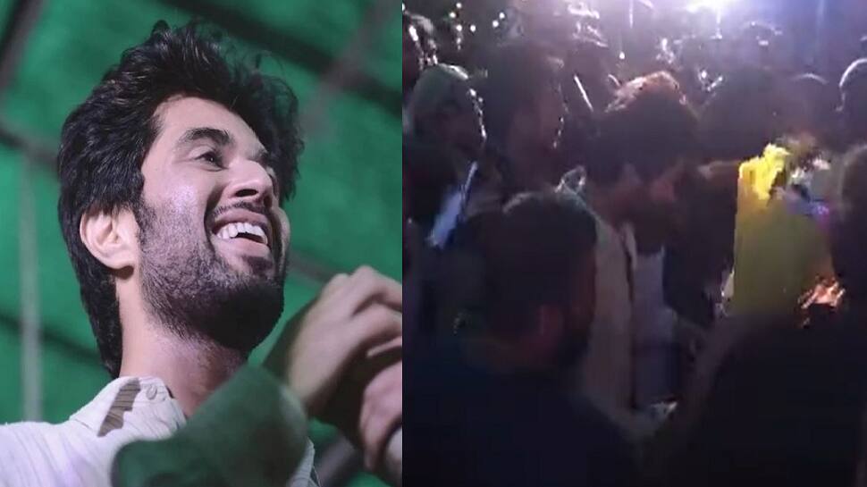 Vijay Deverakonda escorted out of Liger event amid huge fan frenzy in Patna