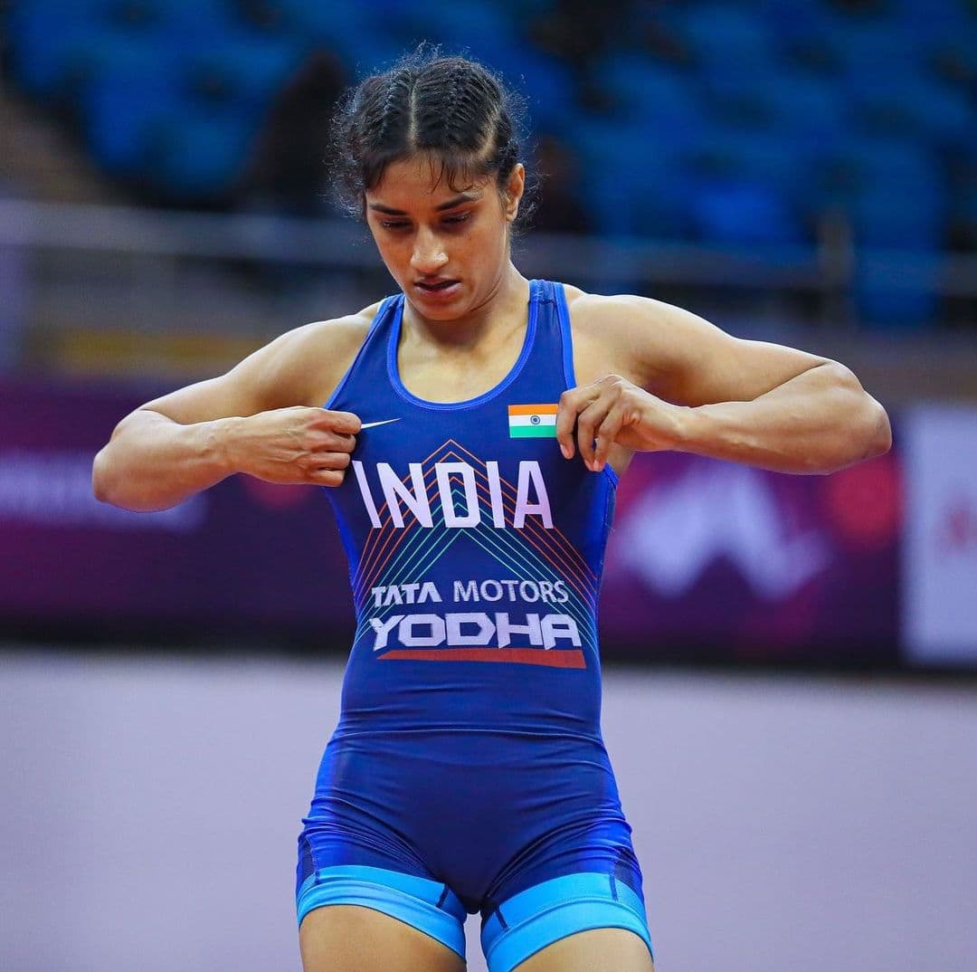 Vinesh Phogat at Asian Championships