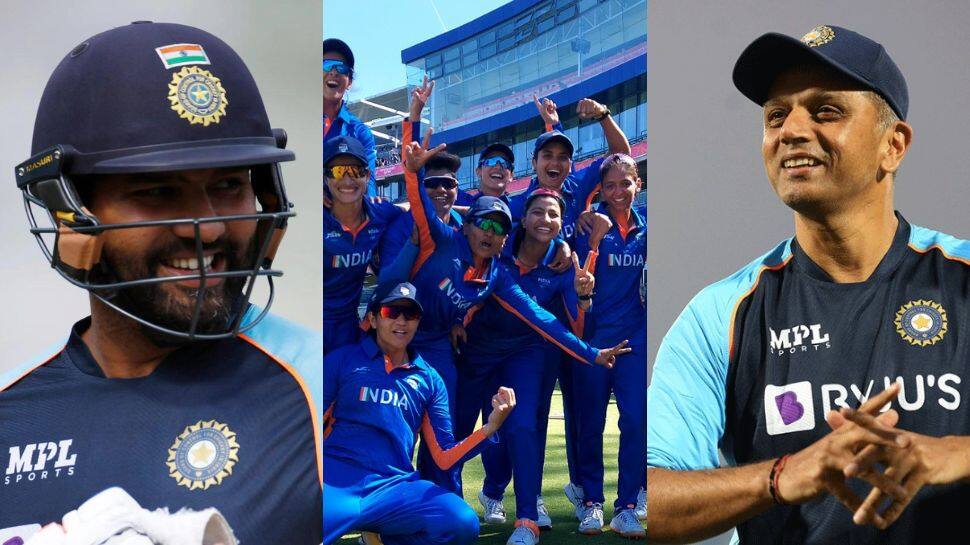 Go for GOLD: Rohit Sharma&#039;s Team India sends best wishes to Indian women&#039;s cricket team ahead of CWG final against Australia- watch 