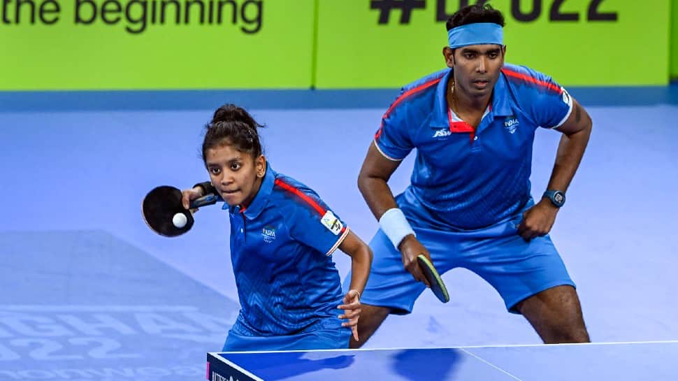 Commonwealth games 2022 achanta sharath kamal sreeja akula win gold
