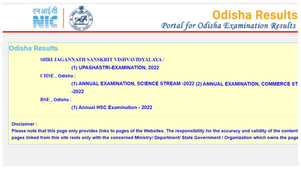 CHSE Odisha +2 Arts Result 2022 LIVE: Class 12th Board Results releasing TODAY - Vimarsana News