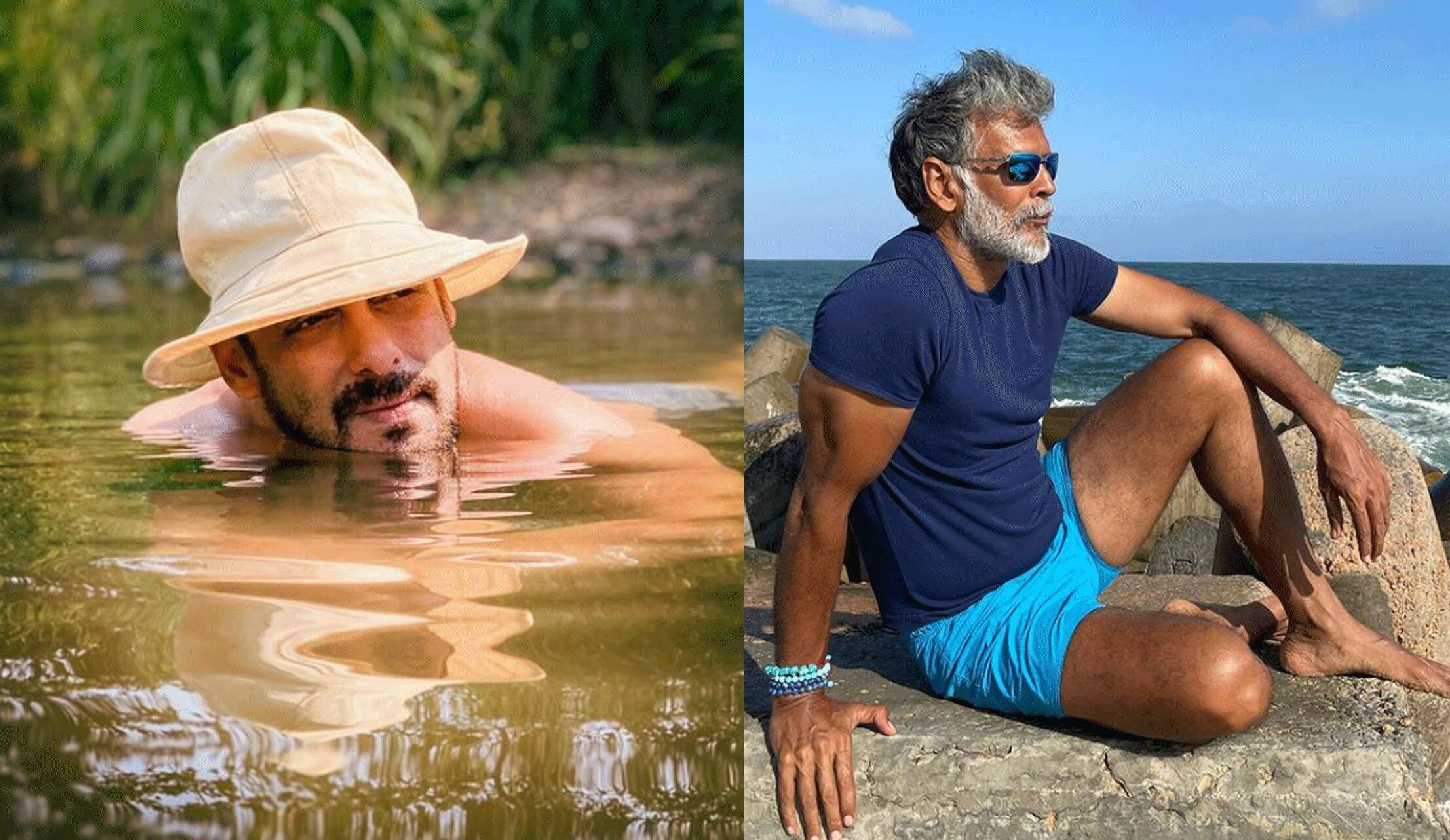 Salman Khan and Milind Soman