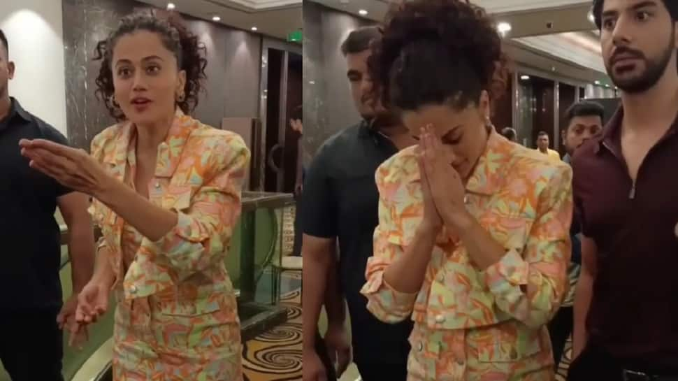 Taapsee Pannu gets into heated argument with paps, says &#039;Aap hamesha sahi hote ho, actor galat hota hai...&#039;