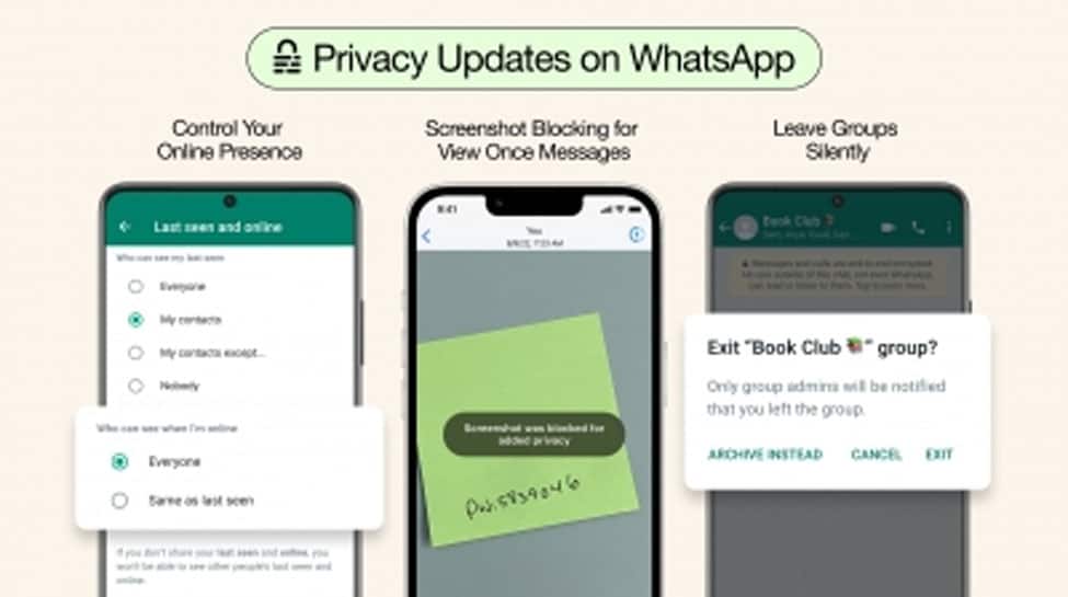 WhatsApp users alert! THREE BIG privacy features announced in WhatsApp --Check updates