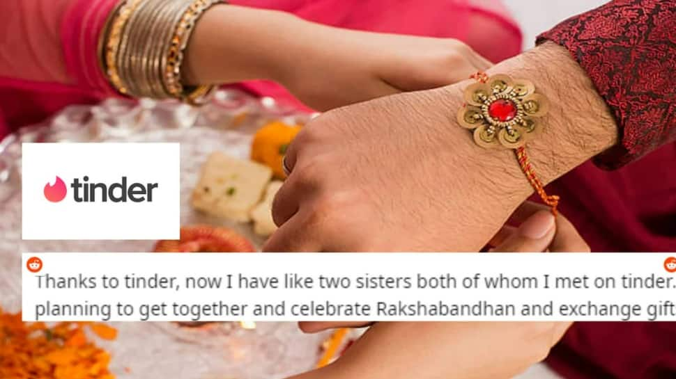 Bizarre! Not GF, man looks for sisters on Tinder to tie rakhi; check viral Reddit post