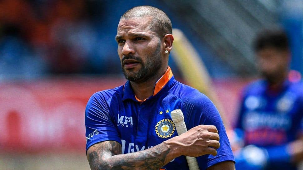 Shikhar Dhawan shows a glimpse of Team India's new jersey