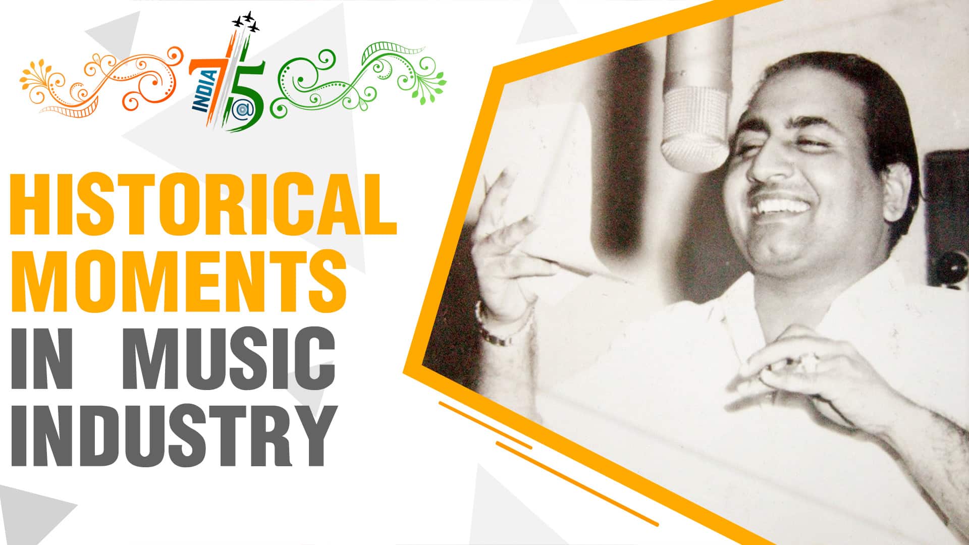 Azadi Ka Amrit Mahotsav India's music connected had several phases
