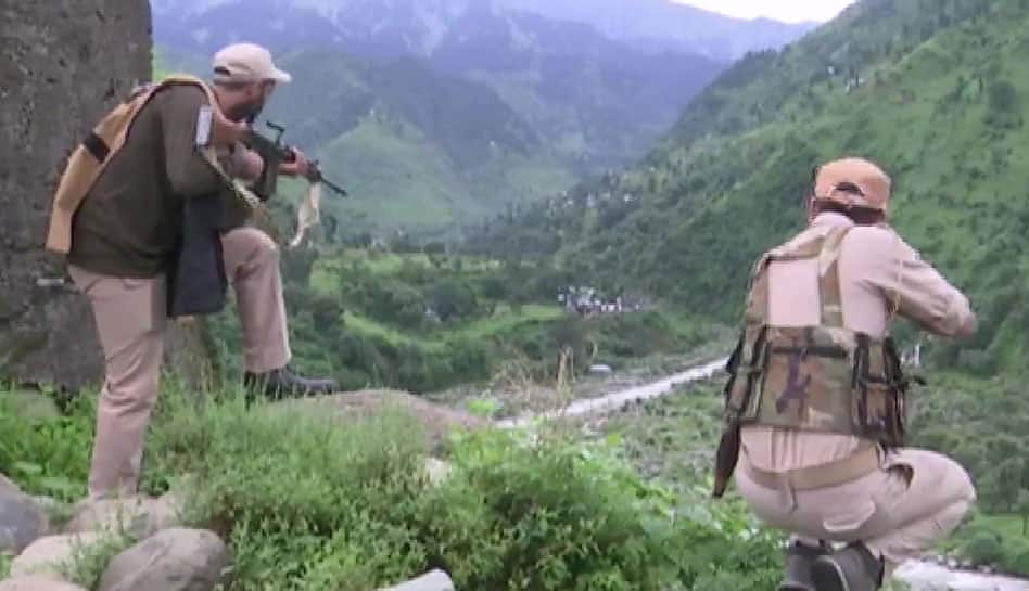 Two terrorists killed, three soldiers martyred in pre-dawn attack in J&amp;K&#039;s Rajouri