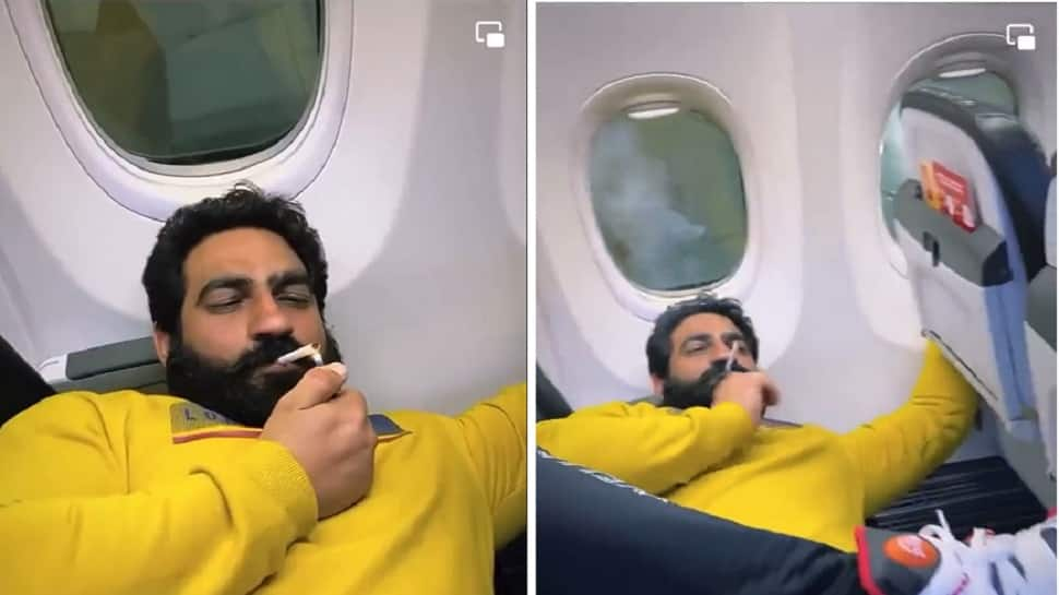 Video of Bobby Kataria smoking on Dubai-Delhi Spicejet flight goes viral, Aviation Minister reacts