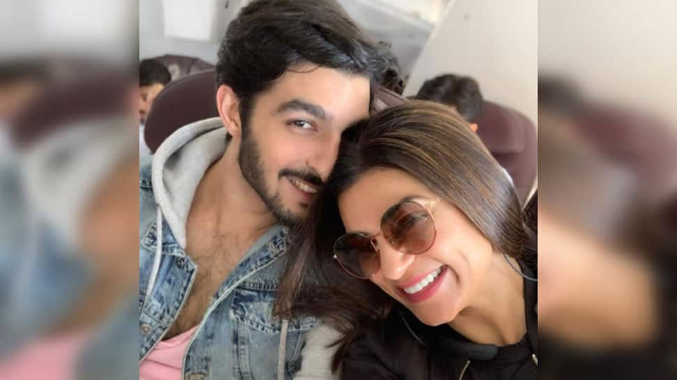 Sushmita Sen watches Laal Singh Chaddha with ex-boyfriend Rohman Shawl, video goes viral!