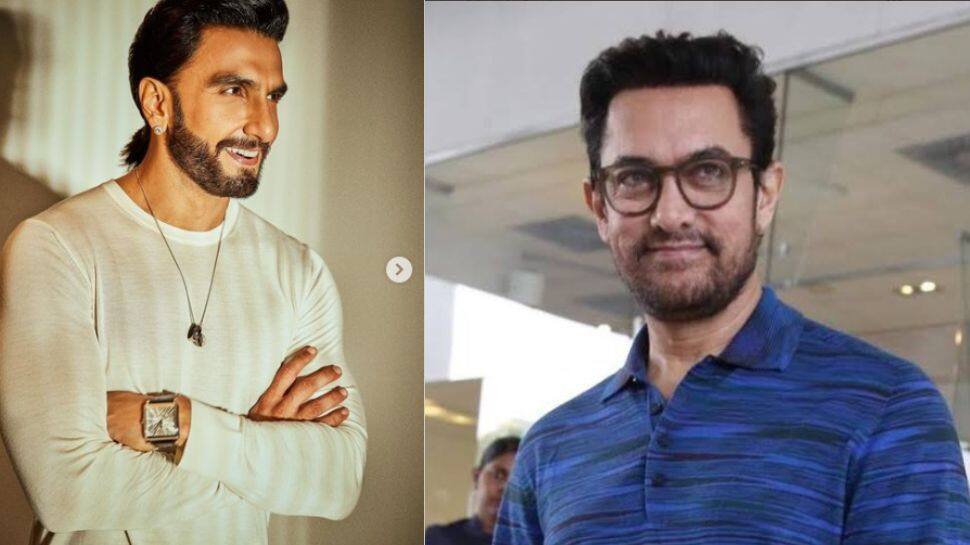 Ranveer Singh posts cute pic with Aamir khan! See Inside