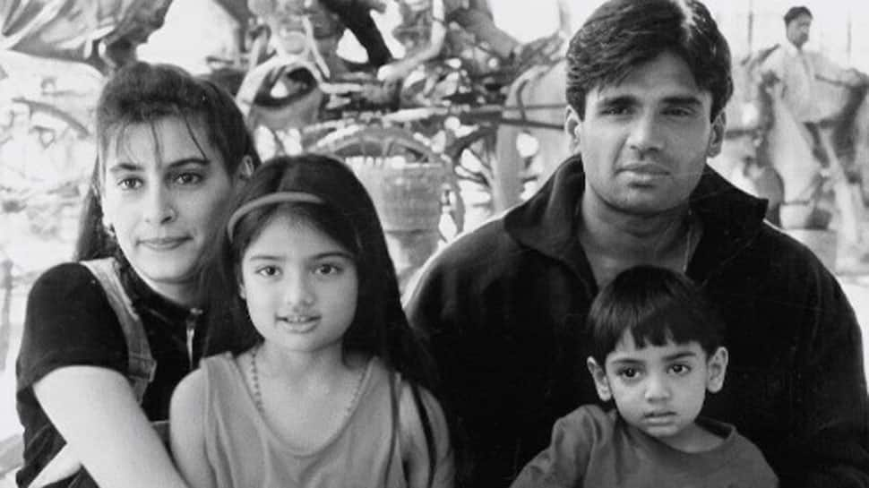 Athiya Shetty shares throwback pic on dad Suniel Shetty’s birthday